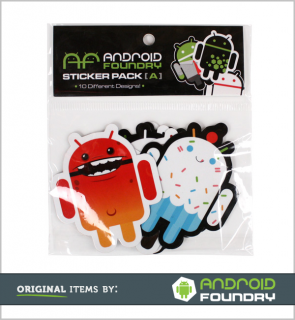 Android Foundry 10 Piece Sticker Set [A]