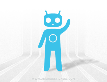 Android Cyanogen Mod Decal vr.2