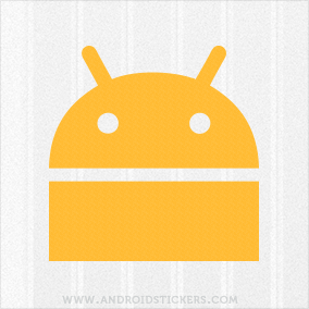 Android OS Fancy Logo Decal