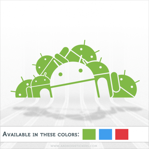 Android Army Decal