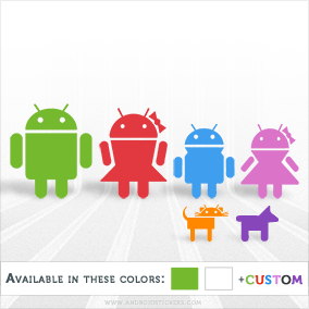 Android Family - Individual Decals