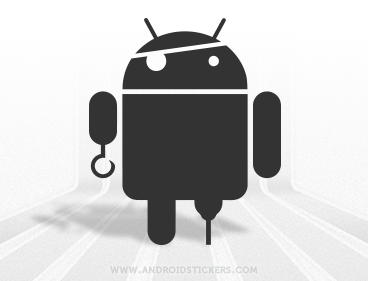 Android Pirate Decal, Yarrr!